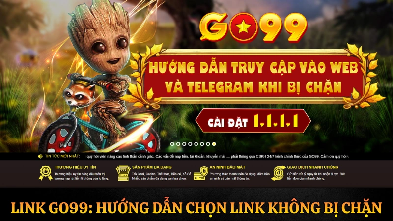 3 Bước Tham Gia Và Nhận Khuyến Mãi Go99